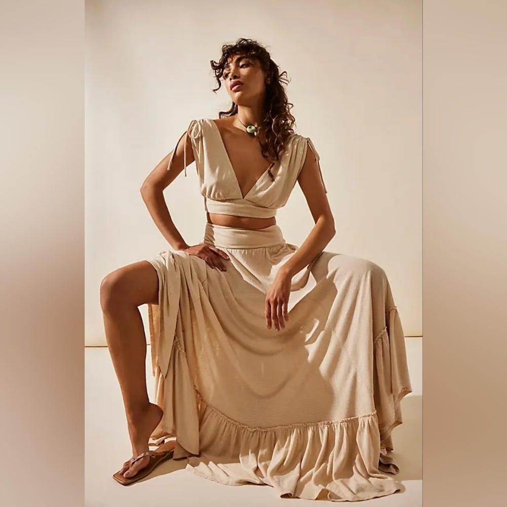 Free People skirt set NWOT